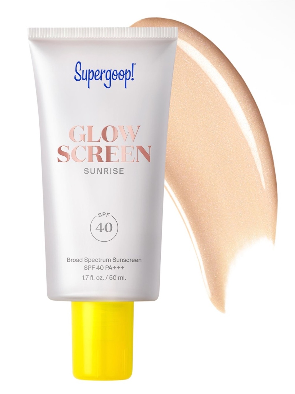 NEW Supergoop! Glowscreen SPF 40 Sunrise 1.7 oz Full Size Exp 09/2026